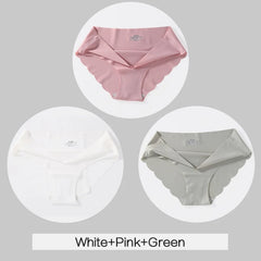 Lum Essence Seamless Briefs: Soft Low Rise Panties for Everyday Comfort