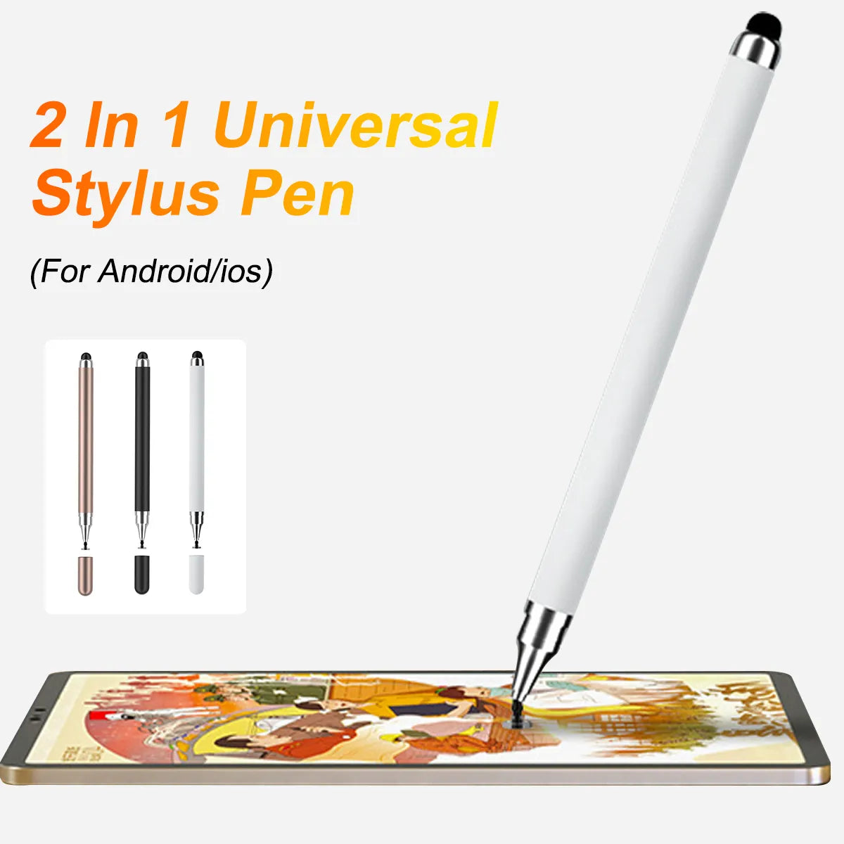 2-In-1 Stylus Pen: Precision Drawing Tool for Tablets & Smartphones  computerlum.com