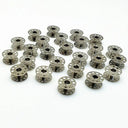 Stainless Steel Sewing Machine Bobbins Set - Pack of 10-25 Pieces  ourlum.com   