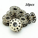 Stainless Steel Sewing Machine Bobbins Set - Pack of 10-25 Pieces  ourlum.com 10pcs  