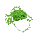 Green Silk Leaf-Shaped Artificial Leaves Kit - Wedding Décor, Wreath Making, Scrapbooking & Crafts  ourlum.com light green  