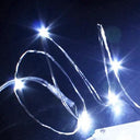 Festive LED Light String Set with Waterproof Copper Wire - Versatile DIY Fairy Lights for Parties and Decorations  ourlum.com WHITE 1M-6PCS 