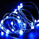 Festive LED Light String Set with Waterproof Copper Wire - Versatile DIY Fairy Lights for Parties and Decorations  ourlum.com Blue 1M-6PCS 