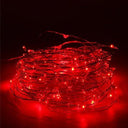 Festive LED Light String Set with Waterproof Copper Wire - Versatile DIY Fairy Lights for Parties and Decorations  ourlum.com Red 1M-6PCS 