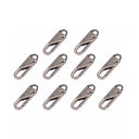 Zipper Slider Puller Set for Quick DIY Zipper Repairs and Upgrades  ourlum.com 10 Pcs Gun Color Plastic 