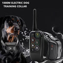 Ultimate 1000m Waterproof Electric Dog Training Collar with Remote Control for All Size Dogs - Shock Vibration Sound  ourlum.com   