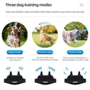 Waterproof Remote Dog Training Collar with LCD Display - 1000m Range  ourlum.com   