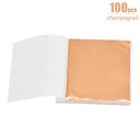 Elevate Your DIY Projects with Imitation Gold Silver Foil Paper - 100/200 Sheets  ourlum.com 100pcs champagne2  