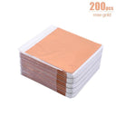 Elevate Your DIY Projects with Imitation Gold Silver Foil Paper - 100/200 Sheets  ourlum.com 200pcs rose gold  