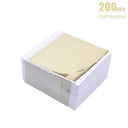 Elevate Your DIY Projects with Imitation Gold Silver Foil Paper - 100/200 Sheets  ourlum.com 200pcs champagne1  