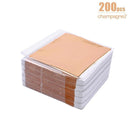 Elevate Your DIY Projects with Imitation Gold Silver Foil Paper - 100/200 Sheets  ourlum.com 200pcs champagne2  