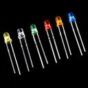 LED Diodes Assorted Kit - White, Green, Red, Blue, Yellow - 100/500 PCS  ourlum.com   