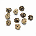 High-Quality Metal Pin Backs for DIY Jewelry Making and Crafts  ourlum.com Antique Bronze Base  