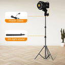 Professional LED Studio Lighting Kit - Adjustable Color Temperature & Brightness for Photography and Video Projects  ourlum.com with 2m tripod israel 