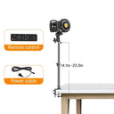 Professional LED Studio Lighting Kit - Adjustable Color Temperature & Brightness for Photography and Video Projects  ourlum.com With desktop clip A israel 