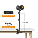 Professional LED Studio Lighting Kit - Adjustable Color Temperature & Brightness for Photography and Video Projects  ourlum.com With desktop clip B israel 