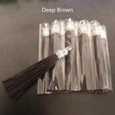 Small Silk Tassel Earrings DIY Jewelry Making Kit with Silver Caps  ourlum.com color 25 10 Pcs 