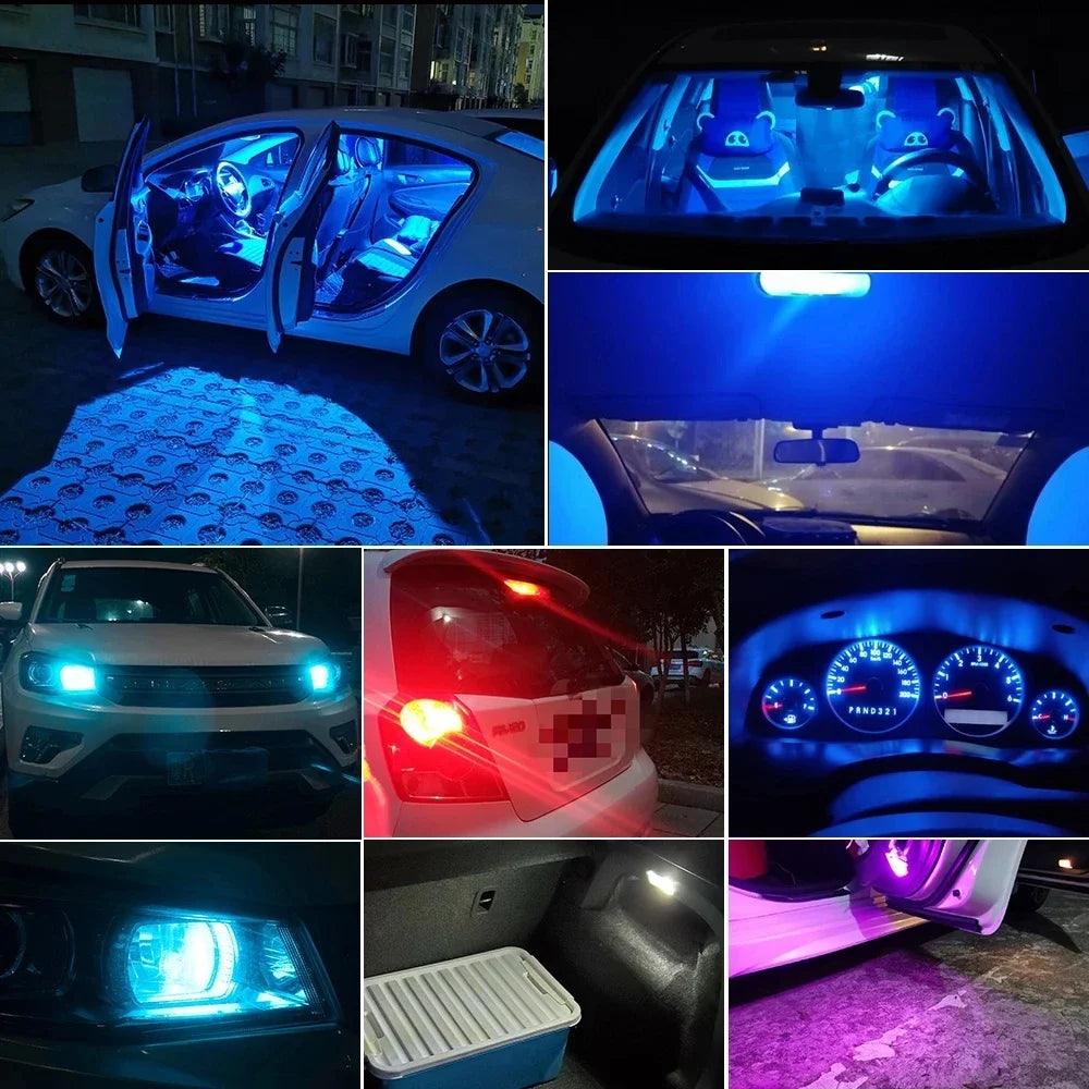 Enhanced Visibility COB LED Car Light Bulbs - Pack of 10/50  ourlum.com   