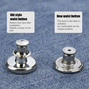 Metal Jeans Buttons Repair Kit - 10Pcs 17mm No-Sew Screw-on Replacement Set  ourlum.com   