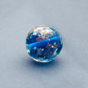 Luminous Handmade Lampwork Glass Beads Set for Jewelry Making  ourlum.com Lake Blue 6mm United State