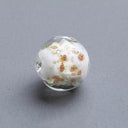 Luminous Handmade Lampwork Glass Beads Set for Jewelry Making  ourlum.com Opaque White 6mm United State