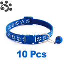 Adjustable Nylon Dog Collar Set with Bell - 10 Pack  ourlum.com I 10pcs United State 