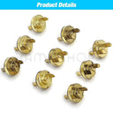 Brass Magnetic Snap Fasteners Kit - Versatile Clasps for Handbags, Purses, and DIY Crafts  ourlum.com   