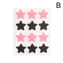 Star-Shaped Acne Healing Patches  ourlum.com pink black CN 