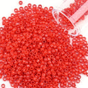 Japanese Glass Seed Beads Assortment - 1200pcs 2mm for Jewelry Making and DIY Crafts  ourlum.com PZ504 2mm 1200pcs-bottle 