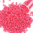 Japanese Glass Seed Beads Assortment - 1200pcs 2mm for Jewelry Making and DIY Crafts  ourlum.com PZ513 2mm 1200pcs-bottle 