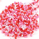 Japanese Glass Seed Beads Assortment - 1200pcs 2mm for Jewelry Making and DIY Crafts  ourlum.com PZ526 2mm 1200pcs-bottle 