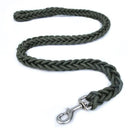 Army Green Double Row Nylon Dog Leash and Collar Set for Medium to Large Dogs  ourlum.com Green Dia. 1.0cm 