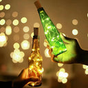 Enchanting Battery Operated LED Cork Bottle String Lights for Birthday Party Decor  ourlum.com   