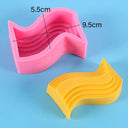 Rainbow Arch Silicone Mold for DIY Candle, Resin, Soap, Chocolate Craft - 14cm Geometry Design  ourlum.com Mold G  