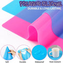 Large Silicone Crafting Mat for Epoxy Resin, Paint, Clay - 15.7" x 11.7" Nonstick Mold Mat  ourlum.com   