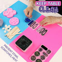 Large Silicone Crafting Mat for Epoxy Resin, Paint, Clay - 15.7" x 11.7" Nonstick Mold Mat  ourlum.com   