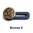 Metal Waistband Extender Set - Adjustable Button Expanders for Pants and Jeans  ourlum.com Bronze E 1PCS 