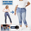 Metal Waistband Extender Set - Adjustable Button Expanders for Pants and Jeans  ourlum.com   