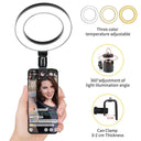 Clip-On Ring Light LED for Laptop Video Calls and Streaming  ourlum.com   