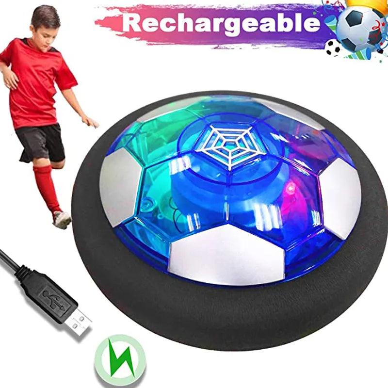 Floating LED Light Electric Soccer Ball for Kids - Air Cushion Foam Football Toy  ourlum.com   