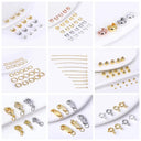 Luxury 18k Gold Plated Brass Spacer Beads Set for Exquisite Jewelry Making  ourlum.com   