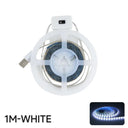 Motion Activated USB LED Light Strip for Kitchen and Cabinet - Hand Wave Sensor Switch  ourlum.com White-1M  