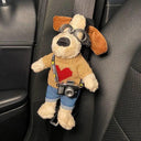 Adorable Cartoon Dog Car Seat Belt Shoulder Protector for Car Interior Protection  ourlum.com 1pcs E  