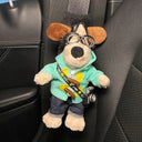 Adorable Cartoon Dog Car Seat Belt Shoulder Protector for Car Interior Protection  ourlum.com 1pcs K  