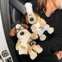 Adorable Cartoon Dog Car Seat Belt Shoulder Protector for Car Interior Protection  ourlum.com   