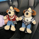 Adorable Cartoon Dog Car Seat Belt Shoulder Protector for Car Interior Protection  ourlum.com   