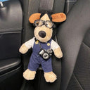 Adorable Cartoon Dog Car Seat Belt Shoulder Protector for Car Interior Protection  ourlum.com 1pcs B  