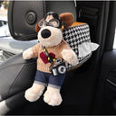 Adorable Cartoon Dog Car Seat Belt Shoulder Protector for Car Interior Protection  ourlum.com Tissue Box Brown A  