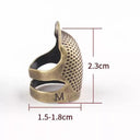 Retro Finger Protector Antique Thimble for Handworking and Needlecraft  ourlum.com M  