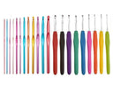 Ultimate DIY Crochet and Knitting Kit with Storage Case and Accessories  ourlum.com 21 Pcs Crochet Hooks  